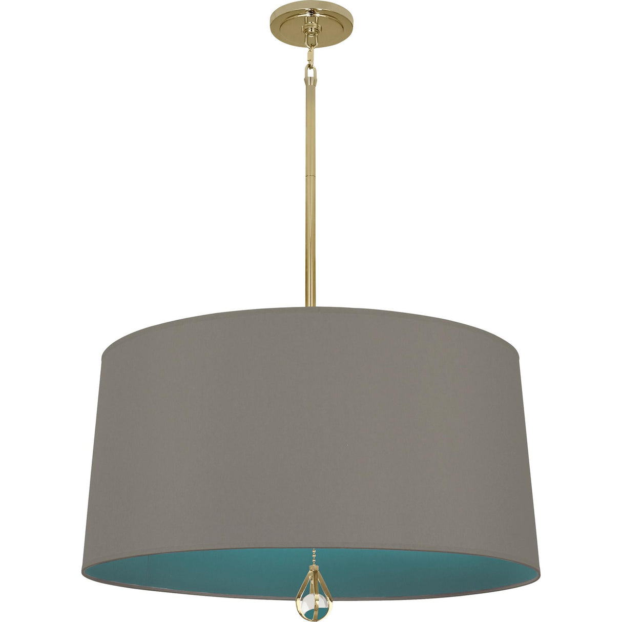 Robert Abbey (BN331) 25.5" x 14.5" WILLIAMSBURG CUSTIS PENDANT