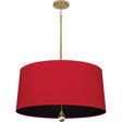 Robert Abbey (BN338) 25.5" x 14.5" WILLIAMSBURG CUSTIS PENDANT