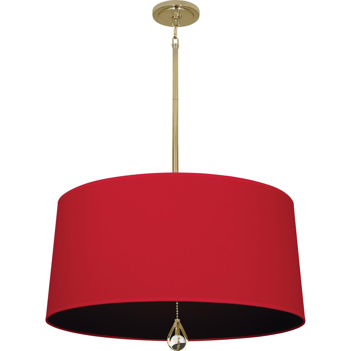 Robert Abbey (BN338) 25.5" x 14.5" WILLIAMSBURG CUSTIS PENDANT