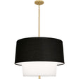 Robert Abbey (BW137) 24" x 18.13" DECKER PENDANT