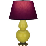 Robert Abbey (CI20P) 9.5" x 31" DOUBLE GOURD TABLE LAMP