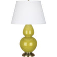 Robert Abbey (CI20X) 9.5" x 31" DOUBLE GOURD TABLE LAMP