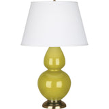 Robert Abbey (CI20X) 9.5" x 31" DOUBLE GOURD TABLE LAMP