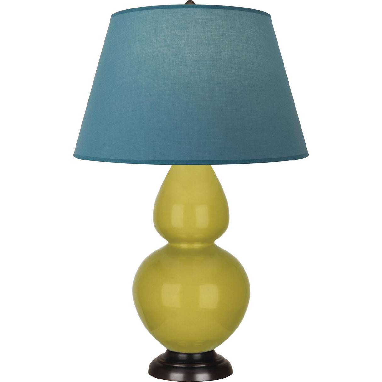 Robert Abbey (CI21B) 9.5" x 31" DOUBLE GOURD TABLE LAMP