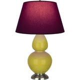 Robert Abbey (CI22P) 9.5" x 31" DOUBLE GOURD TABLE LAMP