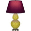 Robert Abbey (CI22P) 9.5" x 31" DOUBLE GOURD TABLE LAMP