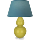 Robert Abbey (CI23B) 9.5" x 30" DOUBLE GOURD TABLE LAMP