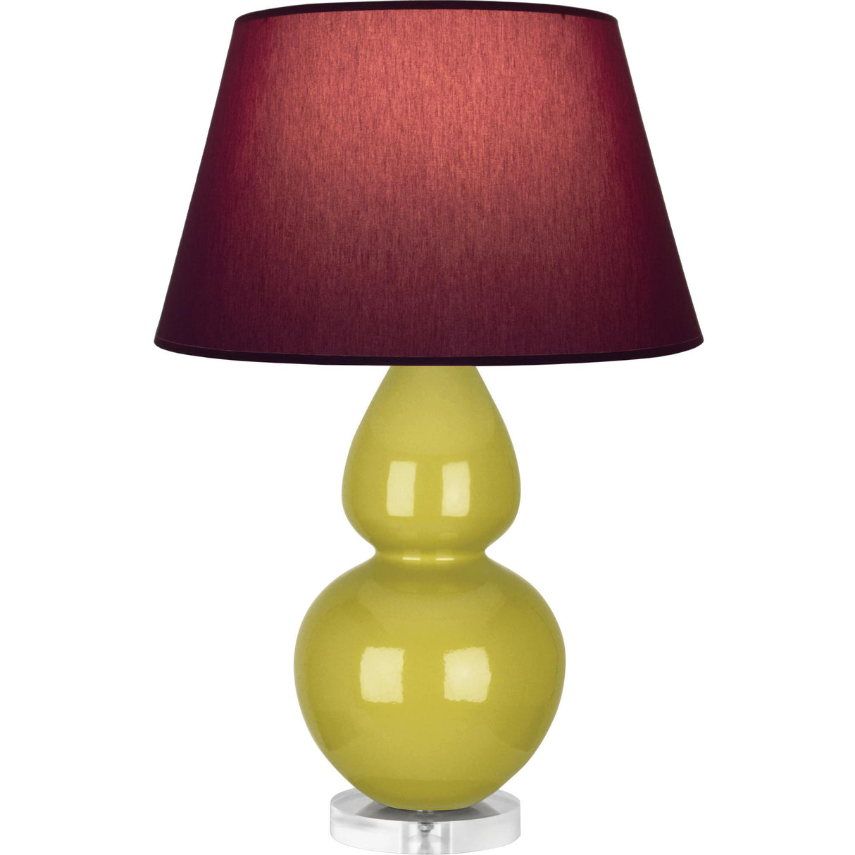 Robert Abbey (CI23P) 9.5" x 30" DOUBLE GOURD TABLE LAMP
