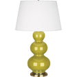 Robert Abbey (CI40X) 10" x 32.75" TRIPLE GOURD TABLE LAMP