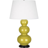 Robert Abbey (CI41X) 10" x 32.75" TRIPLE GOURD TABLE LAMP