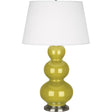 Robert Abbey (CI42X) 10" x 32.75" TRIPLE GOURD TABLE LAMP