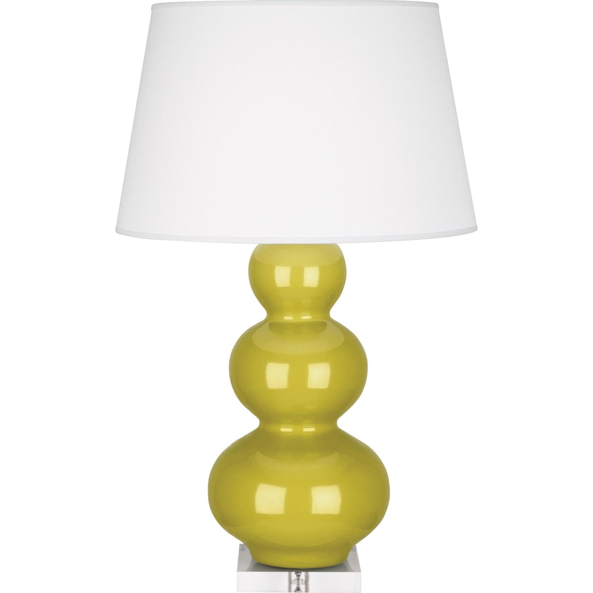 Robert Abbey (CI43X) 10" x 33" TRIPLE GOURD TABLE LAMP