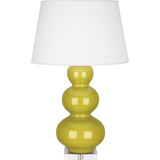 Robert Abbey (CI43X) 10" x 33" TRIPLE GOURD TABLE LAMP