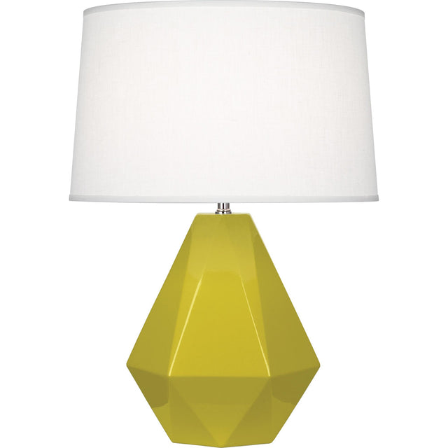 Robert Abbey (CI930) 10.25" x 22.5" DELTA TABLE LAMP