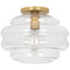 Robert Abbey (CL64) 11.75" x 9.25" HORIZON FLUSHMOUNT