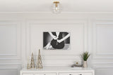 Robert Abbey (CL64) 11.75" x 9.25" HORIZON FLUSHMOUNT