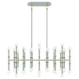 Robert Abbey (CL77) 38.25" x 16.38"-0" KANE CHANDELIER
