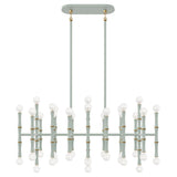 Robert Abbey (CL77) 38.25" x 16.38"-0" KANE CHANDELIER