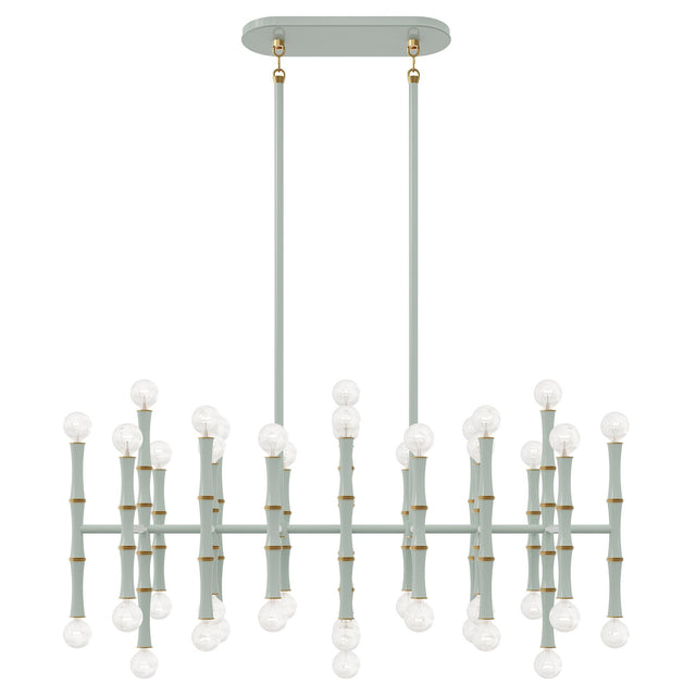 Robert Abbey (CL77) 38.25" x 16.38"-0" KANE CHANDELIER
