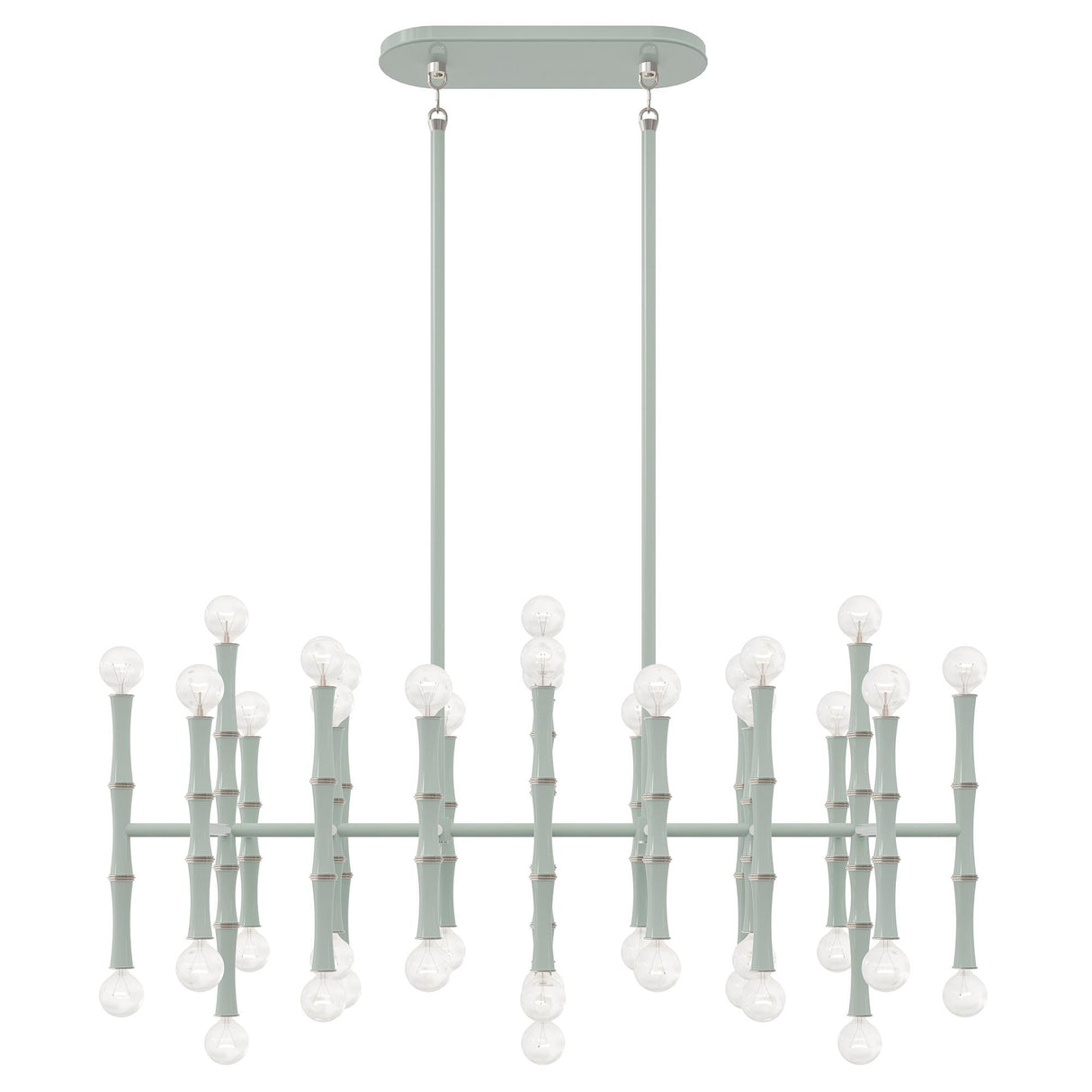 Robert Abbey (CL78) 38.25" x 16.38"-0" KANE CHANDELIER