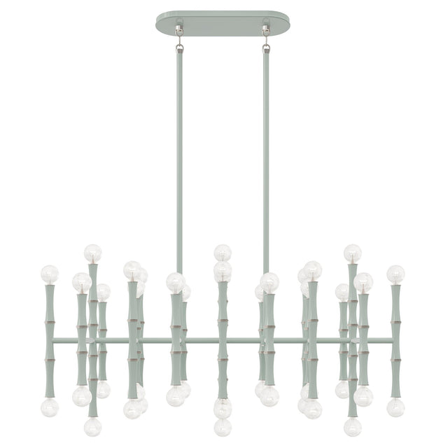 Robert Abbey (CL78) 38.25" x 16.38"-0" KANE CHANDELIER