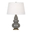 Robert Abbey (CR30X) 7.5" x 24.38" SMALL TRIPLE GOURD ACCENT LAMP