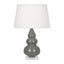 Robert Abbey (CR33X) 7.5" x 24" SMALL TRIPLE GOURD ACCENT LAMP