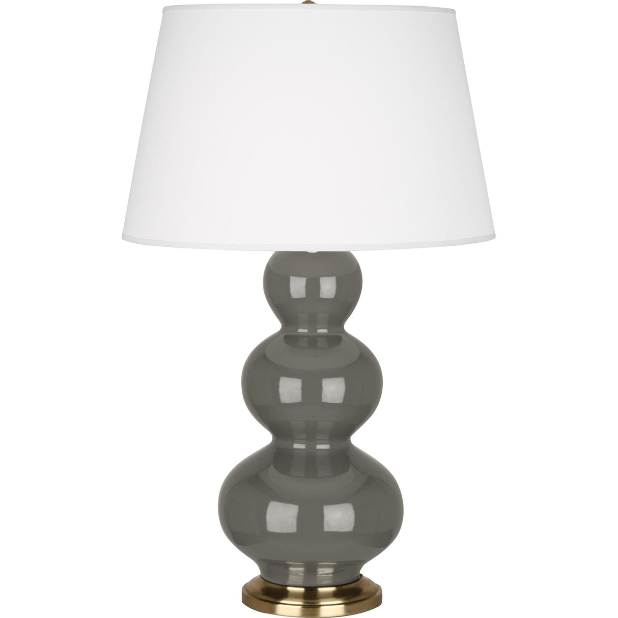 Robert Abbey (CR40X) 10" x 32.75" TRIPLE GOURD TABLE LAMP