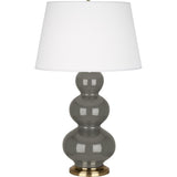 Robert Abbey (CR40X) 10" x 32.75" TRIPLE GOURD TABLE LAMP