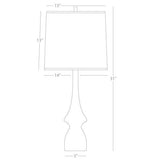 Robert Abbey (CT210) 5.38" x 31" JASMINE TABLE LAMP