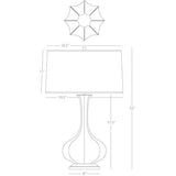 Robert Abbey (CT994) 11.5" x 31.88" PIKE TABLE LAMP