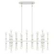 Robert Abbey (DY78) 38.25" x 16.38"-0" KANE CHANDELIER
