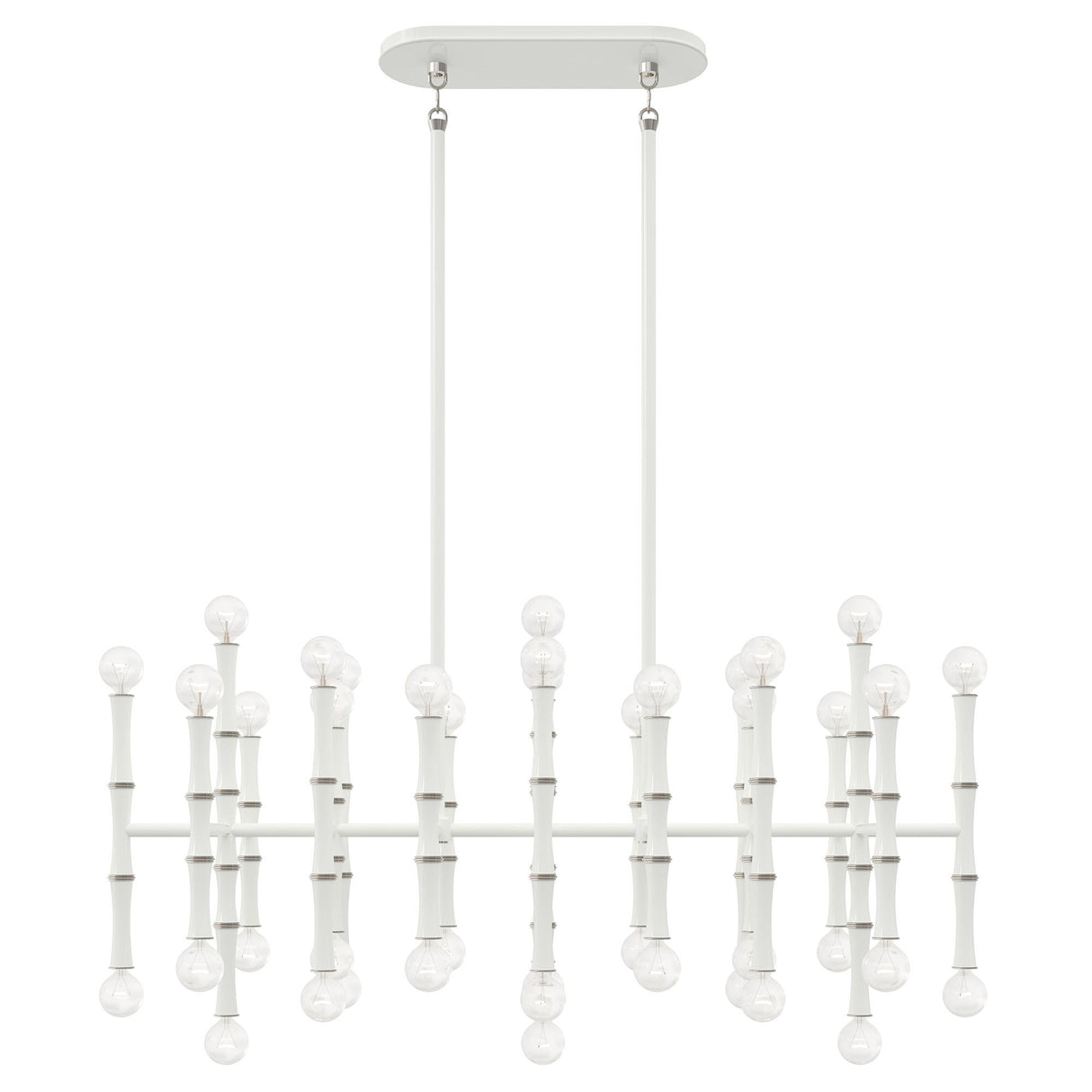 Robert Abbey (DY78) 38.25" x 16.38"-0" KANE CHANDELIER