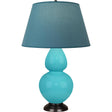 Robert Abbey (EB21B) 9.5" x 31" DOUBLE GOURD TABLE LAMP