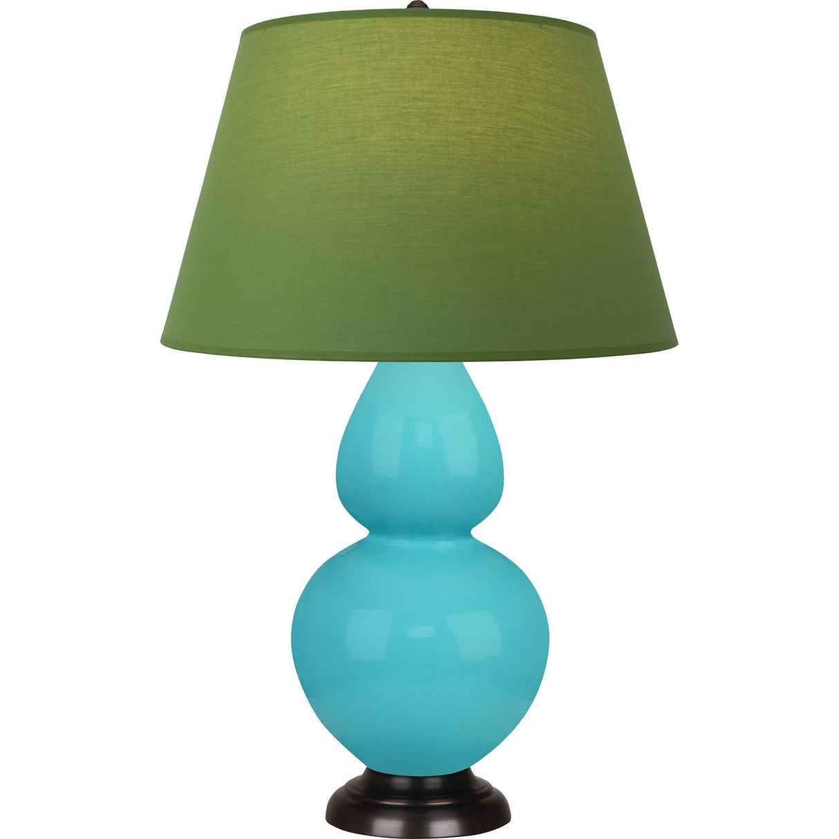 Robert Abbey (EB21G) 9.5" x 31" DOUBLE GOURD TABLE LAMP