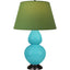 Robert Abbey (EB21G) 9.5" x 31" DOUBLE GOURD TABLE LAMP