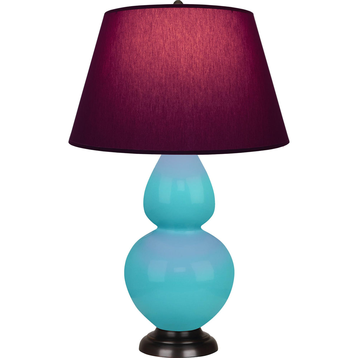Robert Abbey (EB21P) 9.5" x 31" DOUBLE GOURD TABLE LAMP