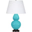 Robert Abbey (EB21X) 9.5" x 31" DOUBLE GOURD TABLE LAMP
