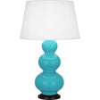 Robert Abbey (EB41X) 10" x 32.75" TRIPLE GOURD TABLE LAMP