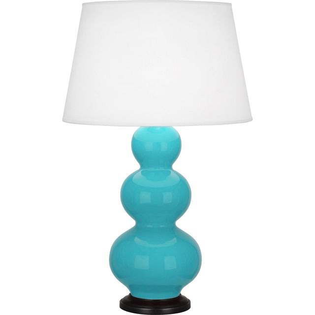 Robert Abbey (EB41X) 10" x 32.75" TRIPLE GOURD TABLE LAMP