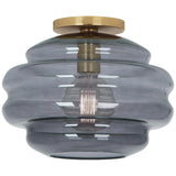 Robert Abbey (GY64) 11.75" x 9.25" HORIZON FLUSHMOUNT