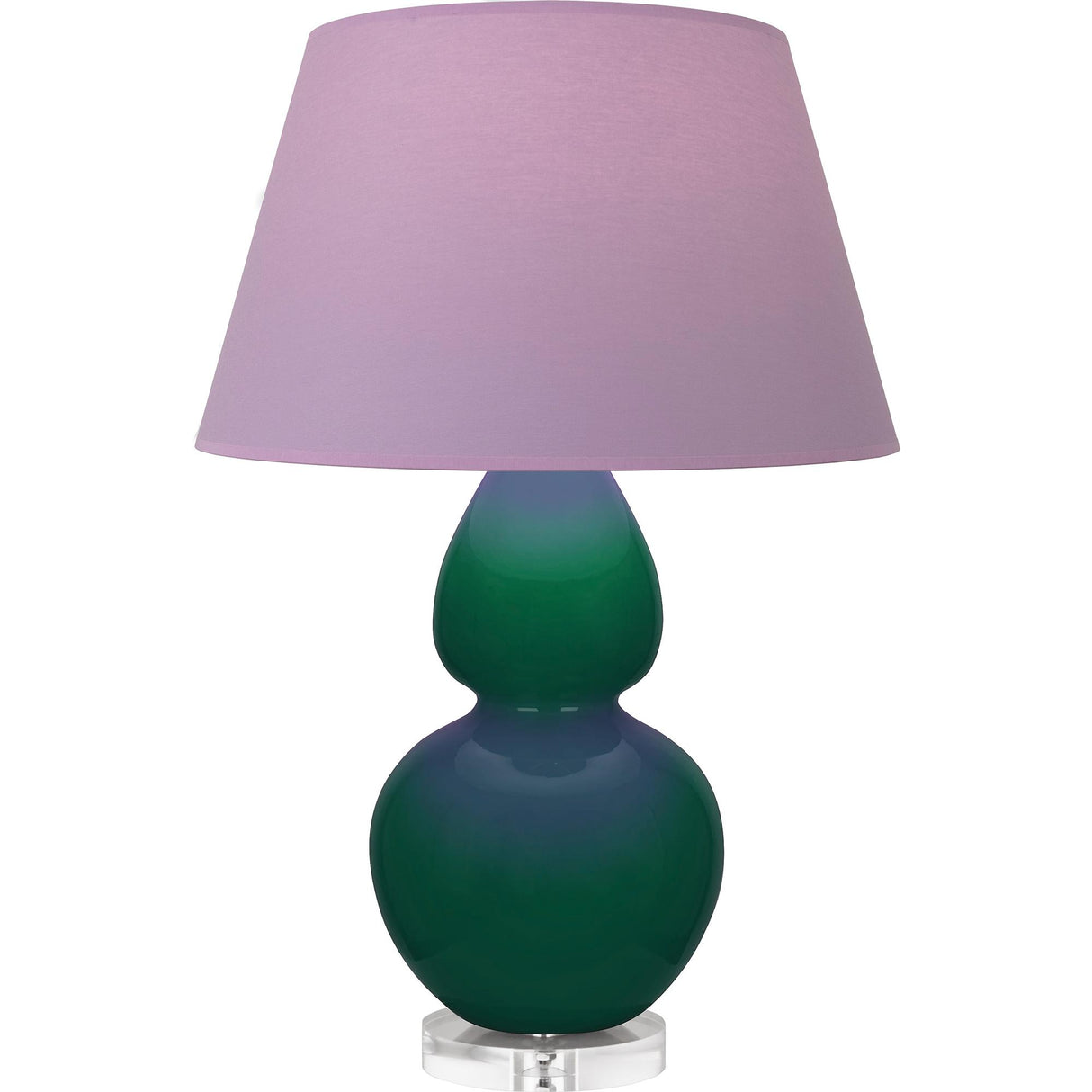Robert Abbey (JU23L) 9.5" x 30" DOUBLE GOURD TABLE LAMP