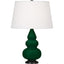 Robert Abbey (JU31X) 7.25" x 24.38" SMALL TRIPLE GOURD ACCENT LAMP