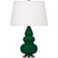Robert Abbey (JU32X) 7.25" x 24.38" SMALL TRIPLE GOURD ACCENT LAMP