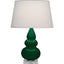Robert Abbey (JU33X) 7.25" x 24" SMALL TRIPLE GOURD ACCENT LAMP