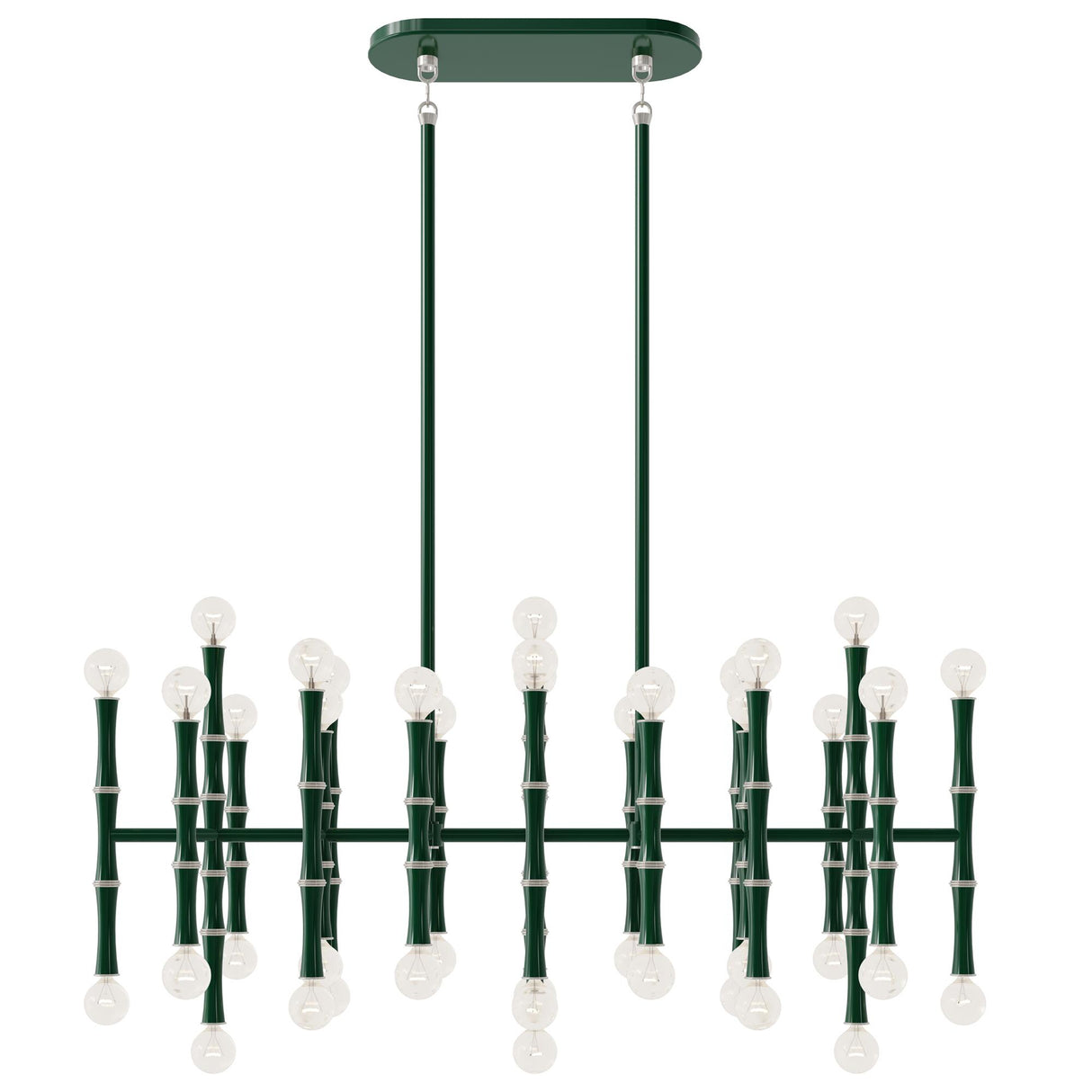 Robert Abbey (JU78) 38.25" x 16.38" KANE CHANDELIER