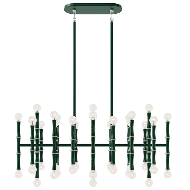 Robert Abbey (JU78) 38.25" x 16.38" KANE CHANDELIER
