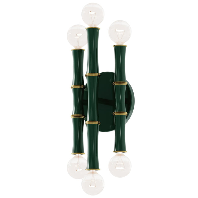 Robert Abbey (JU75) 5.25" x 12" KANE WALL SCONCE