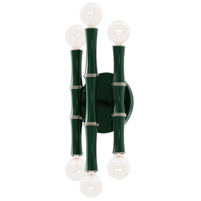 Robert Abbey (JU76) 5.25" x 12" KANE WALL SCONCE