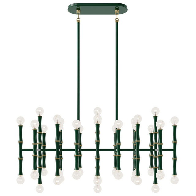 Robert Abbey (JU77) 38.25" x 16.38" KANE CHANDELIER